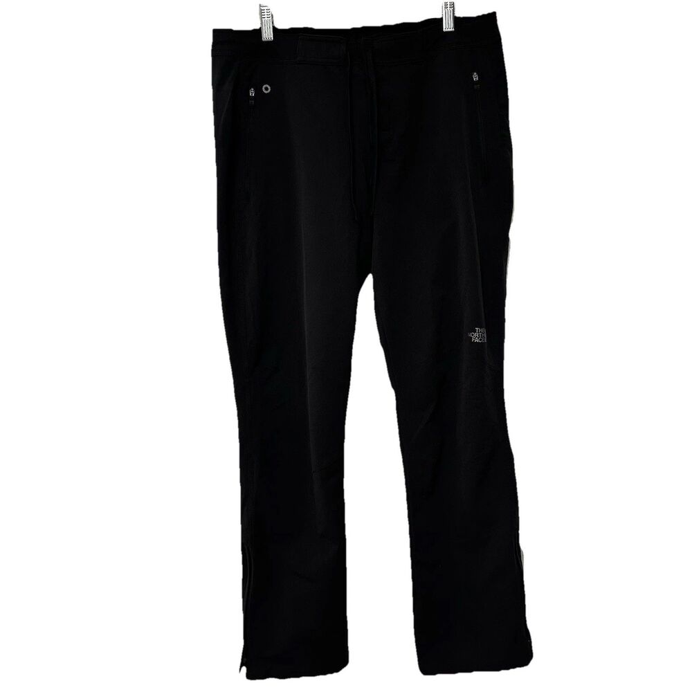 The North Face Men's Black Hiking Pants Straight Pockets Drawstring 36x32